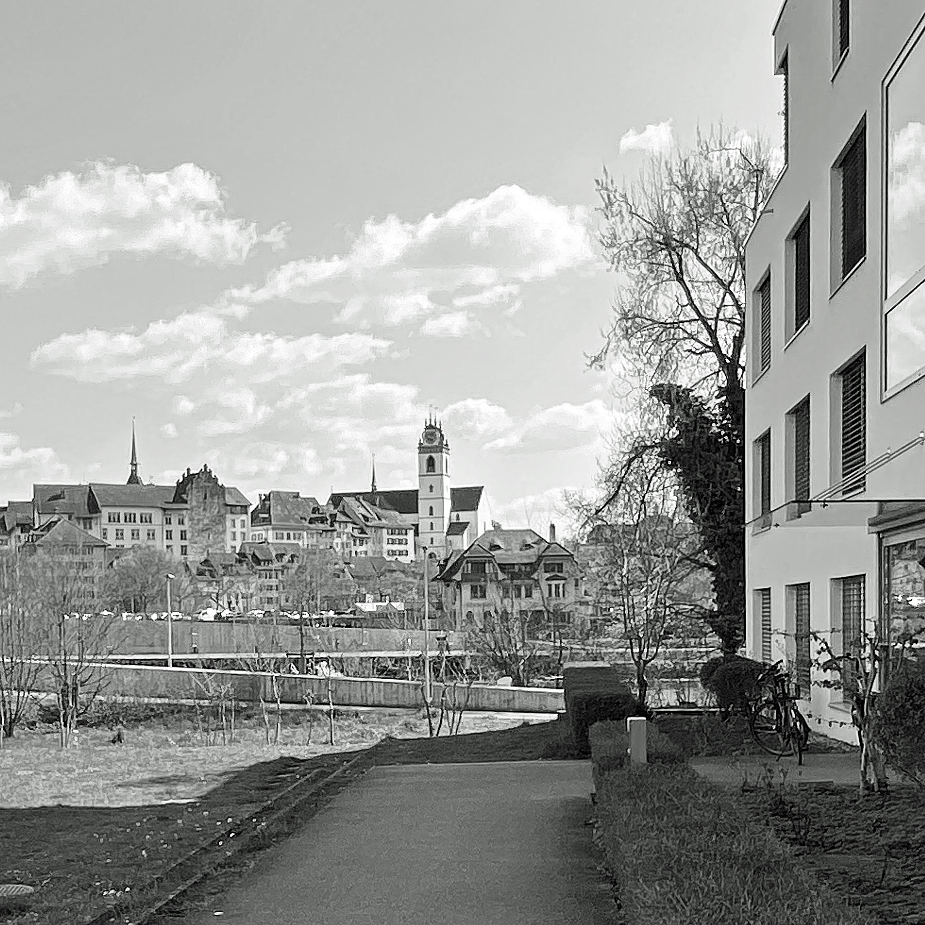 Ausblick auf Aarau